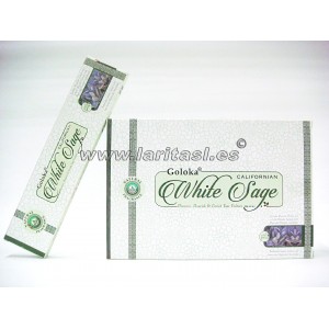 Goloka Popular Salvia Branca15gr (pack 12)